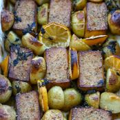 Vegan Lemon Potatoes and Tofu