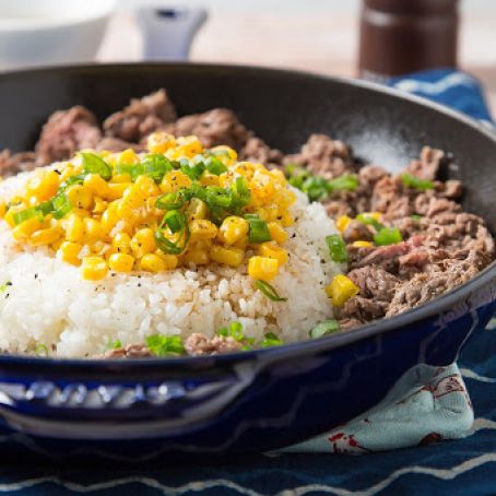 Skillet Teriyaki Beef and Rice