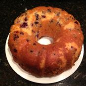 Blueberry Lemon Pound Cake