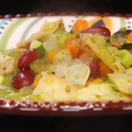 Tex-Mex Minestrone with Chimichurri