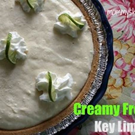 Creamy Frozen Key Lime Pie