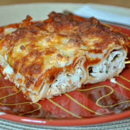 Turkey Enchiladas with Pumpkin Chipotle Puree