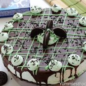 No Bake Oreo Mint Cheesecake