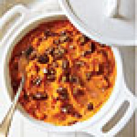 BUTTER-PECAN MASHED SWEET POTATOES