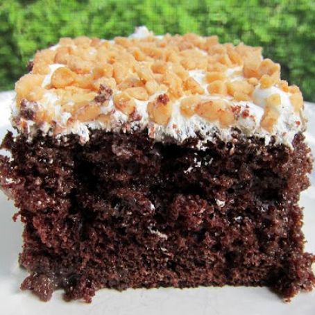 Chocolate Toffee Cake