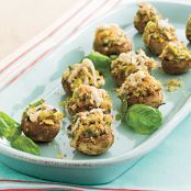 Stuffed Mushrooms With Pecans