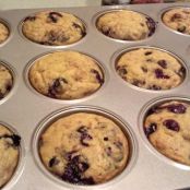 Gluten & Sugar Free Blueberry Muffins