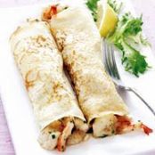 Seafood Crêpes