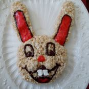Rice Krispie Easter Bunny Cake - Allergy Free