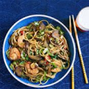 Mushroom & Shrimp Noodle Bowls