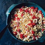 CORN & TOMATO SCRAMBLE