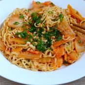 Kimchi Scallion Noodles