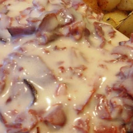 Creamed Chipped Beef on Toast