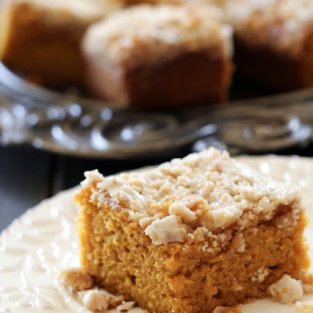 Pumpkin Streusel Bars