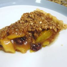 Apricot-Mango Pie with Streusel Topping