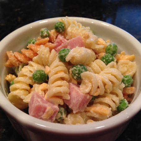 Pasta, Ham & Pea Salad