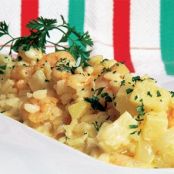 Arroz rápido con curry y gambas