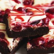 Cherry Cheesecake Brownies