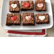 Valentine Heart Brownies