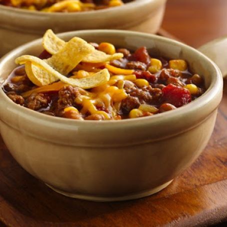 Barbecue Chili with Corn