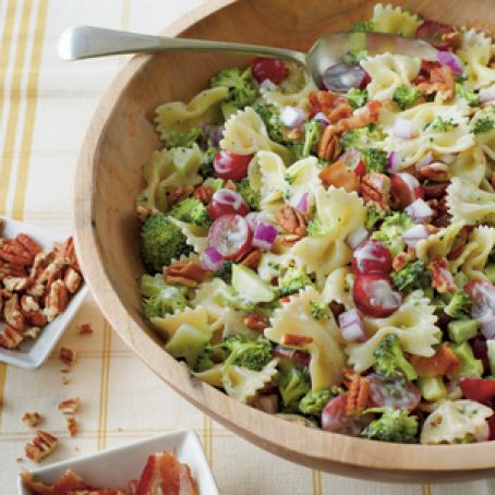 Broccoli Grape Pasta Salad