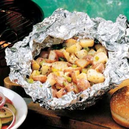 Grilled Parmesan Potatoes Recipe