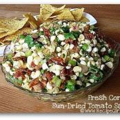 Fresh Corn & Sun-Dried Tomato Salsa