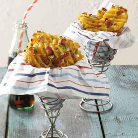 Loaded Waffle Fries Recipe