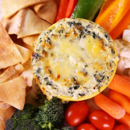Cheesy Baked Spinach Dip