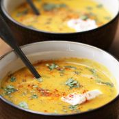 Curried Butternut Squash Soup