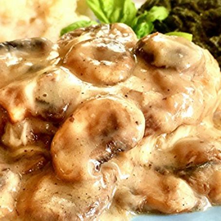 Pork Chops in Sherry Mushroom Sauce