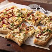 Grilled Chicken Flatbread