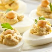 Chickpea Deviled Eggs