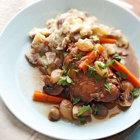 Slow Cooker Coq au Vin