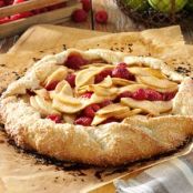 Rustic Apple Raspberry Tart Recipe (Taste of Home)