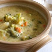 Broccoli Cheese and Potato Soup