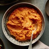 Maple Mased Sweet Potatoes