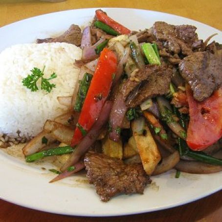 Peruvian Beef Saltado (Lomo Saltado) 2