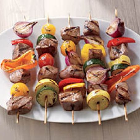 Sweet & Savory Sirloin Kabobs