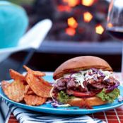 Hanger-Steak Sloppy Joes with Chopped Slaw