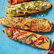 Garlic Breadcrumb Corn on the Cob