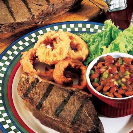 Sirloin with Smoky Beer Sauce