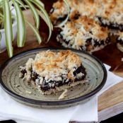 Blueberry Coconut Slice - Vegan & Paleo