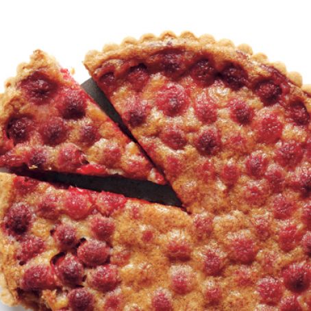 Brown Butter Raspberry Tart