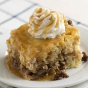 Swirled apple sour cream cake