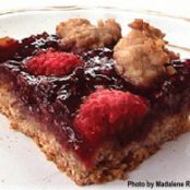 Raspberry Oat Squares, Gluten-Free, Dairy-Free