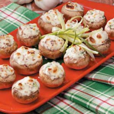 Bacon-Stuffed Mushrooms Recipe