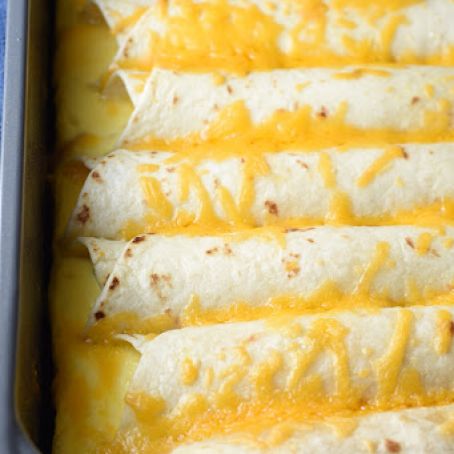 Make Ahead Breakfast Enchiladas