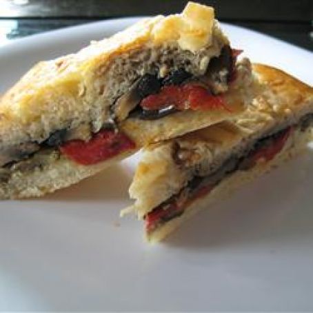 Grilled Mediterranean Vegetable Sandwich