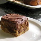 PEANUT BUTTER CHOCOLATE SWIRL CAKE